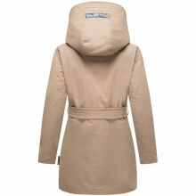 Navahoo Eishauch Damen Winterjacke Taupe Grey Größe S - Gr. 36