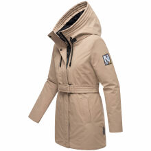 Navahoo Eishauch Damen Winterjacke Taupe Grey Größe XL - Gr. 42