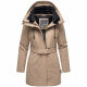 Navahoo Eishauch Damen Winterjacke Taupe Grey Größe XL - Gr. 42