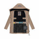 Navahoo Eishauch Damen Winterjacke Taupe Grey Größe XL - Gr. 42