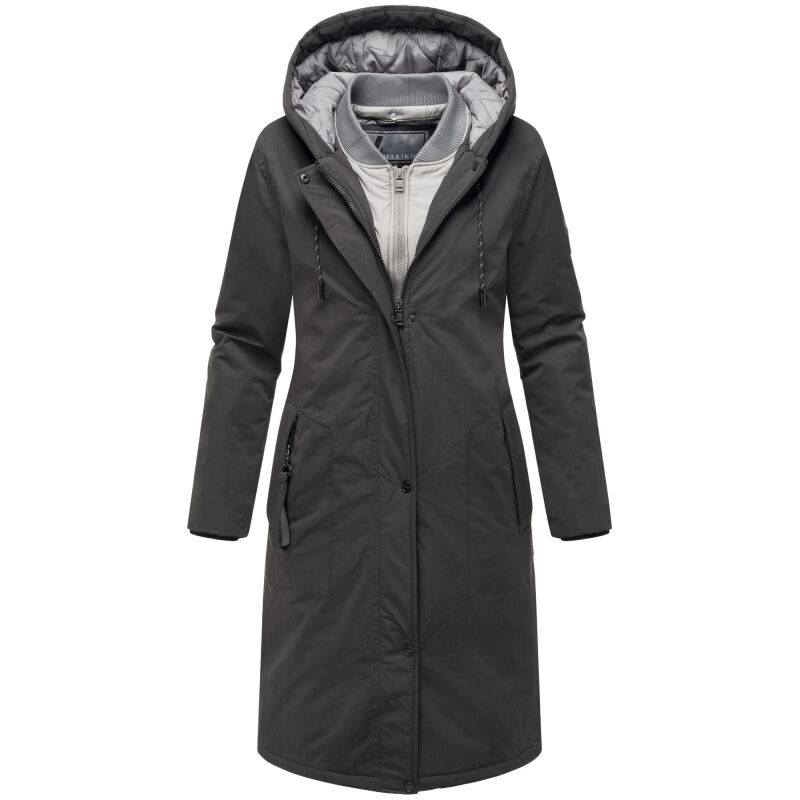 Marikoo Ledalaa Damen Winterjacke Schwarz