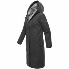 Marikoo Ledalaa Damen Winterjacke Schwarz Größe XXL - Gr. 44