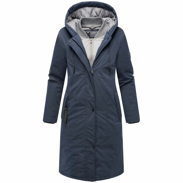 Marikoo Ledalaa Damen Winterjacke Navy Größe S - Gr. 36