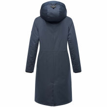 Marikoo Ledalaa Damen Winterjacke Navy Größe S - Gr. 36