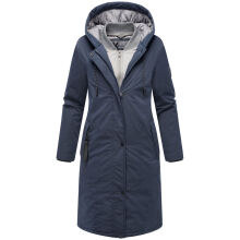 Marikoo Ledalaa Damen Winterjacke Navy Gr&ouml;&szlig;e XXXL - Gr. 46