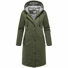 Marikoo Ledalaa Damen Winterjacke Dark Olive Größe M - Gr. 38