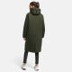 Marikoo Ledalaa Damen Winterjacke Dark Olive Größe M - Gr. 38