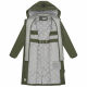 Marikoo Ledalaa Damen Winterjacke Dark Olive Größe M - Gr. 38