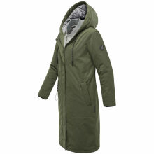 Marikoo Ledalaa Damen Winterjacke Dark Olive Größe XXL - Gr. 44