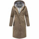 Marikoo Ledalaa Damen Winterjacke Stone Brown Größe L - Gr. 40