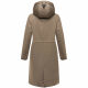Marikoo Ledalaa Damen Winterjacke Stone Brown Größe L - Gr. 40