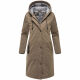 Marikoo Ledalaa Damen Winterjacke Stone Brown Größe L - Gr. 40