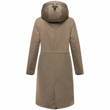 Marikoo Ledalaa Damen Winterjacke Stone Brown Größe XL - Gr. 42
