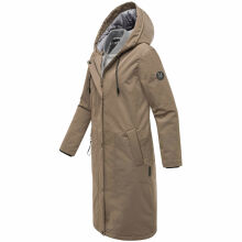 Marikoo Ledalaa Damen Winterjacke Stone Brown Größe XL - Gr. 42