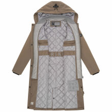 Marikoo Ledalaa Damen Winterjacke Stone Brown Größe XL - Gr. 42