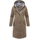 Marikoo Ledalaa Damen Winterjacke Stone Brown Größe XL - Gr. 42