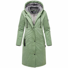 Marikoo Ledalaa Damen Winterjacke Dusty Jade Größe L - Gr. 40