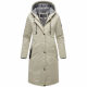 Marikoo Ledalaa Damen Winterjacke Pebble Grey Größe S - Gr. 36