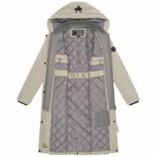 Marikoo Ledalaa Damen Winterjacke Pebble Grey Gr&ouml;&szlig;e M - Gr. 38