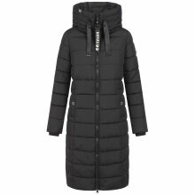Navahoo Mondmaedchen Damen Winter Steppjacke Schwarz Größe XL - Gr. 42