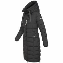 Navahoo Mondmaedchen Damen Winter Steppjacke Schwarz Größe XL - Gr. 42