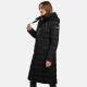 Navahoo Mondmaedchen Damen Winter Steppjacke Schwarz Größe XL - Gr. 42