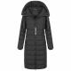 Navahoo Mondmaedchen Damen Winter Steppjacke Schwarz Größe XL - Gr. 42