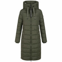 Navahoo Mondmaedchen Damen Winter Steppjacke Olive Größe L - Gr. 40