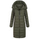 Navahoo Mondmaedchen Damen Winter Steppjacke Olive Größe L - Gr. 40