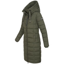 Navahoo Mondmaedchen Damen Winter Steppjacke Olive Gr&ouml;&szlig;e XL - Gr. 42