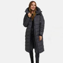 Navahoo Mondmaedchen Damen Winter Steppjacke Anthrazit Größe XXL - Gr. 44