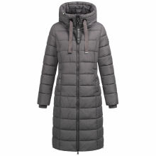 Navahoo Mondmaedchen Damen Winter Steppjacke Anthrazit Größe XXL - Gr. 44