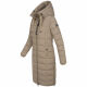Navahoo Mondmaedchen Damen Winter Steppjacke Taupe Grey Größe M - Gr. 38