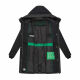 Navahoo Eissturm Damen Winterjacke Schwarz Größe L - Gr. 40