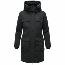 Navahoo Eissturm Damen Winterjacke Schwarz Größe XXXL - Gr. 46