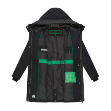 Navahoo Eissturm Damen Winterjacke Schwarz Größe XXXL - Gr. 46