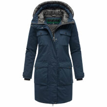 Navahoo Eissturm Damen Winterjacke Navy Größe...