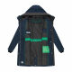 Navahoo Eissturm Damen Winterjacke Navy Größe XL - Gr. 42