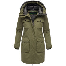 Navahoo Eissturm Damen Winterjacke Olive Forest Gr&ouml;&szlig;e M - Gr. 38