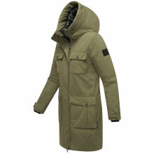 Navahoo Eissturm Damen Winterjacke Olive Forest Größe XXL - Gr. 44