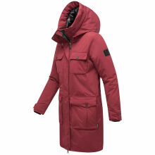 Navahoo Eissturm Damen Winterjacke Bordeaux Größe M - Gr. 38