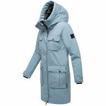 Navahoo Eissturm Damen Winterjacke Powder Blue Gr&ouml;&szlig;e M - Gr. 38