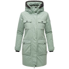 Navahoo Eissturm Damen Winterjacke Smokey Mint Gr&ouml;&szlig;e M - Gr. 38