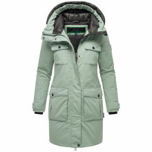 Navahoo Eissturm Damen Winterjacke Smokey Mint Größe XL - Gr. 42