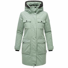 Navahoo Eissturm Damen Winterjacke Smokey Mint Größe XL - Gr. 42