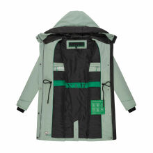 Navahoo Eissturm Damen Winterjacke Smokey Mint Größe XL - Gr. 42