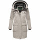 Navahoo Eissturm Damen Winterjacke Light Grey Größe S - Gr. 36