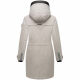 Navahoo Eissturm Damen Winterjacke Light Grey Größe S - Gr. 36