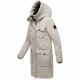 Navahoo Eissturm Damen Winterjacke Light Grey Größe S - Gr. 36