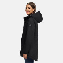 Navahoo Winterfunke Damen Winterjacke Schwarz Größe XXXL - Gr. 46